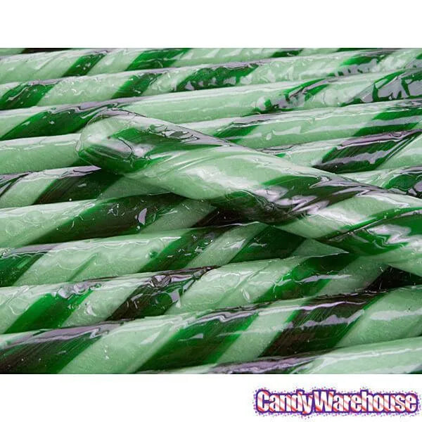 Old Fashioned Hard Candy Sticks - Spearmint: 80-Piece Box