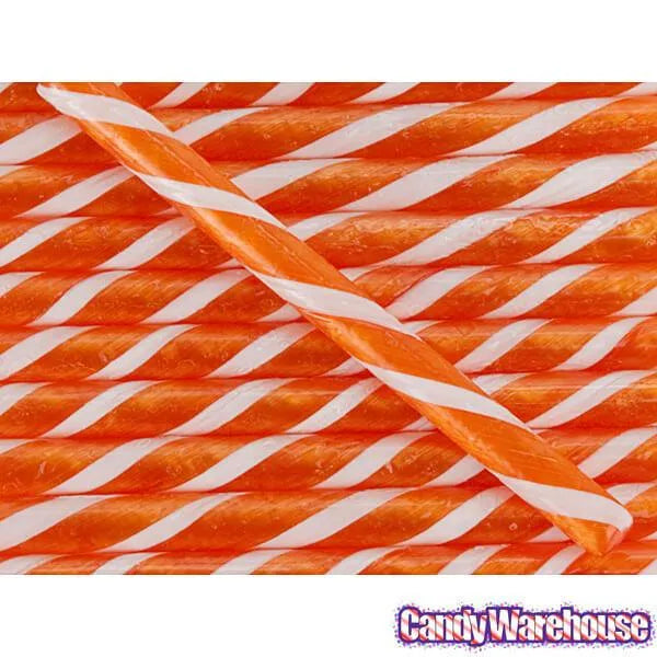 Old Fashioned Hard Candy Sticks - Tangerine: 80-Piece Box