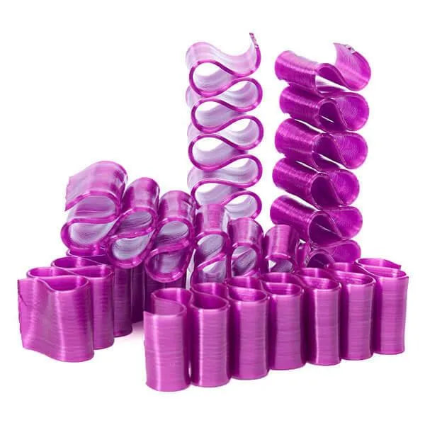 Old Fashioned Thin Ribbon Candy - Purple: 8-Piece Box