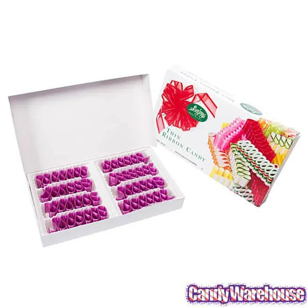 Old Fashioned Thin Ribbon Candy - Purple: 8-Piece Box