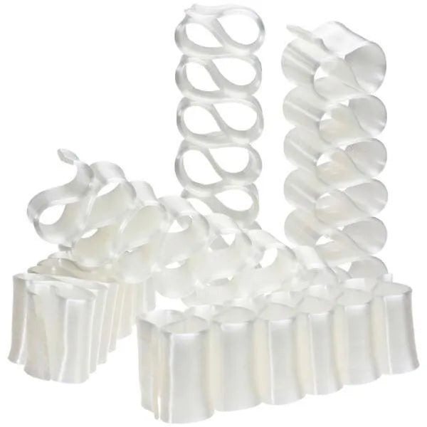 Old Fashioned Thin Ribbon Candy - White: 8-Piece Box