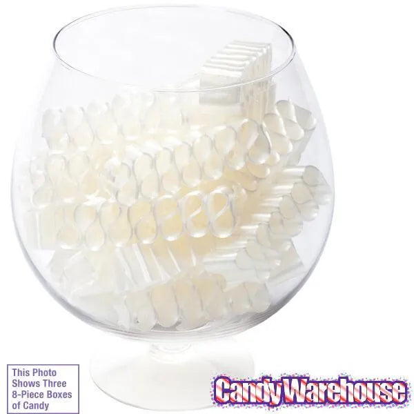 Old Fashioned Thin Ribbon Candy - White: 8-Piece Box