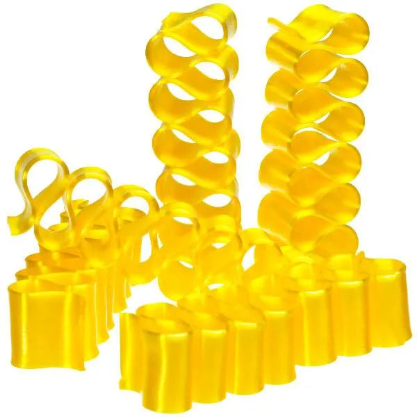 Old Fashioned Thin Ribbon Candy - Yellow: 8-Piece Box