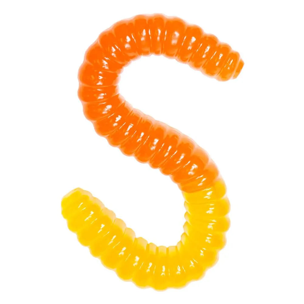 Orange & Yellow 2-Foot-Long Giant Gummy Worm