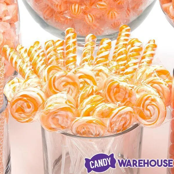 Orange Candy Bar Table Assortment