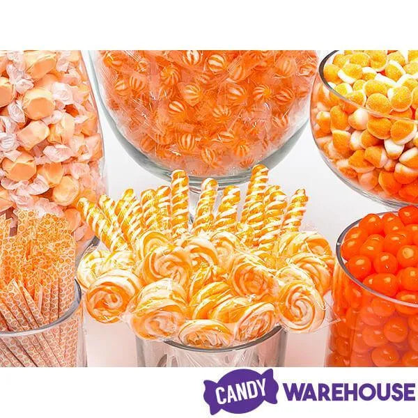 Orange Candy Bar Table Assortment