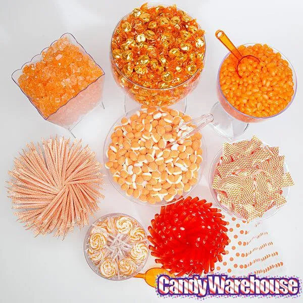 Orange Candy Buffet Kit: 25 to 50 Guests