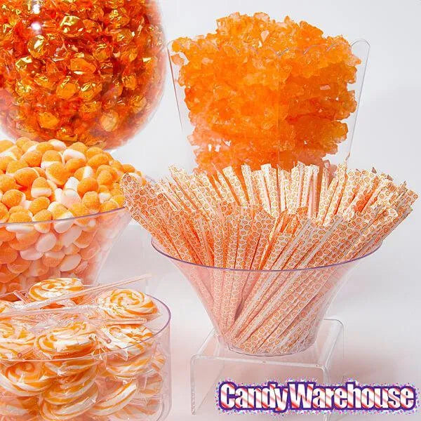 Orange Candy Buffet Kit: 25 to 50 Guests