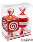 Orange Large Candy Ornaments - 8 Inch: 2-Piece Box