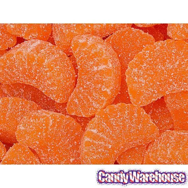 Orange Slices Jelly Candy Wedges: 5LB Bag