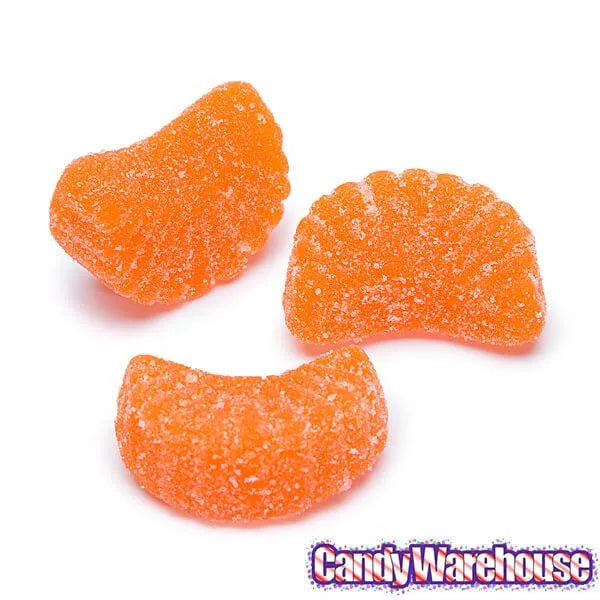 Orange Slices Jelly Candy Wedges: 5LB Bag