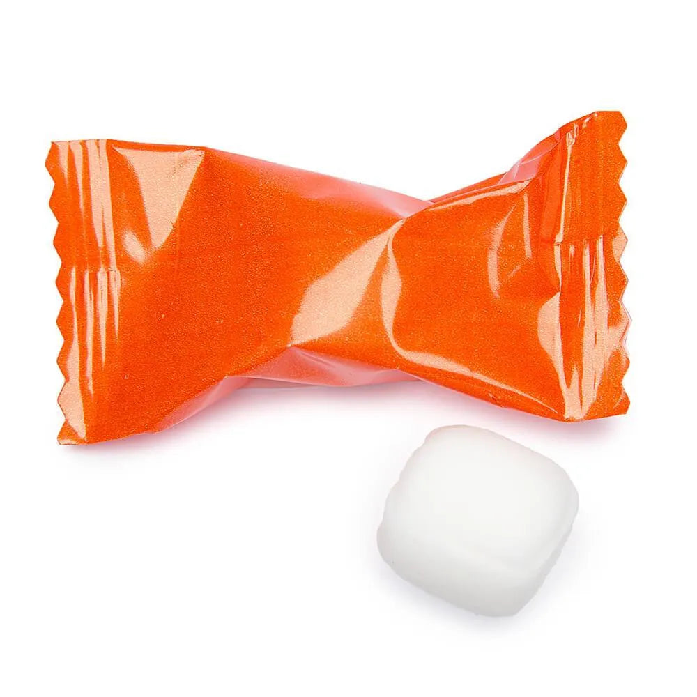 Orange Wrapped Buttermint Creams: 300-Piece Case