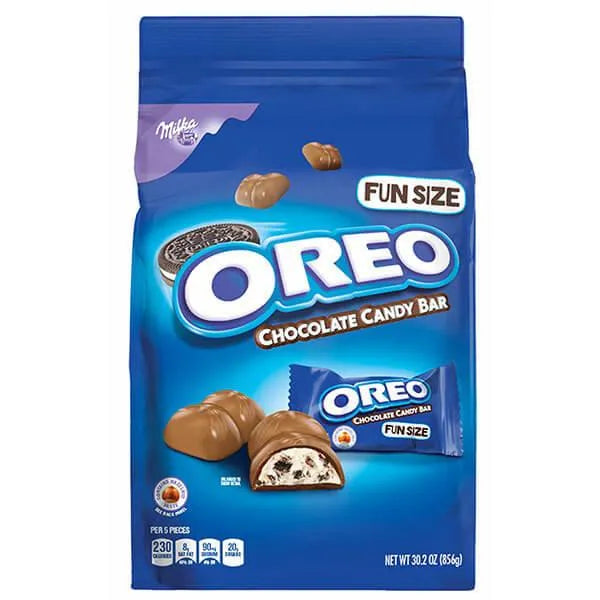 Oreo Cookie Chocolate Fun Size Candy Bars: 50-Piece Bag