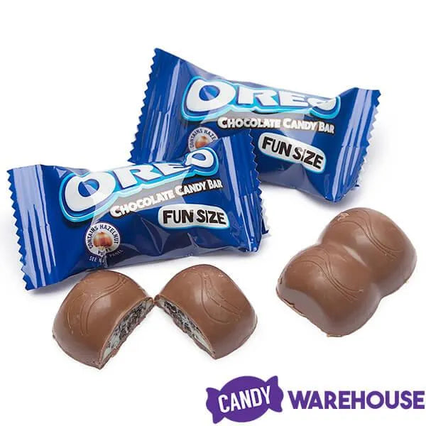 Oreo Cookie Chocolate Fun Size Candy Bars: 50-Piece Bag