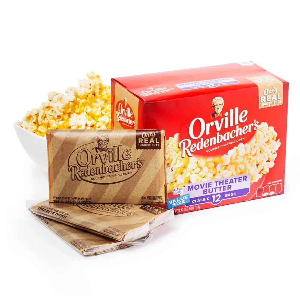 Orville Redenbacher's Movie Theater Butter Popcorn: 12-Piece Box