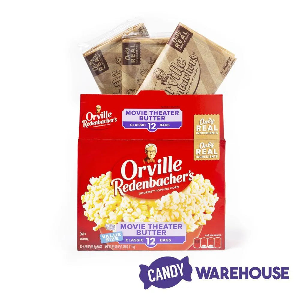 Orville Redenbacher's Movie Theater Butter Popcorn: 12-Piece Box