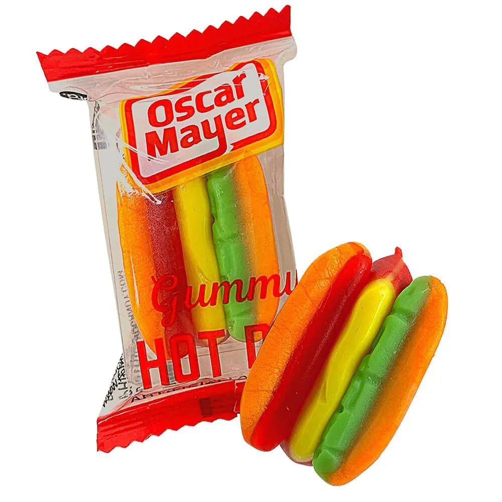 Oscar Mayer Gummy Hot Dogs: 40-Piece Bag