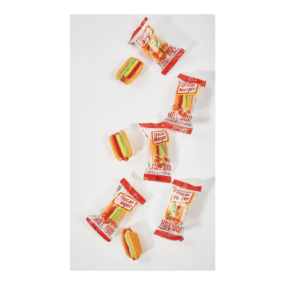 Oscar Mayer Gummy Hot Dogs: 40-Piece Bag