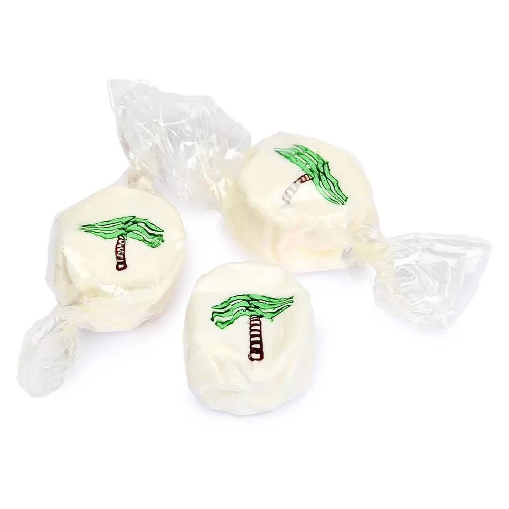 Palm Tree Coconut Nougat Fluffs Taffy: 3LB Bag