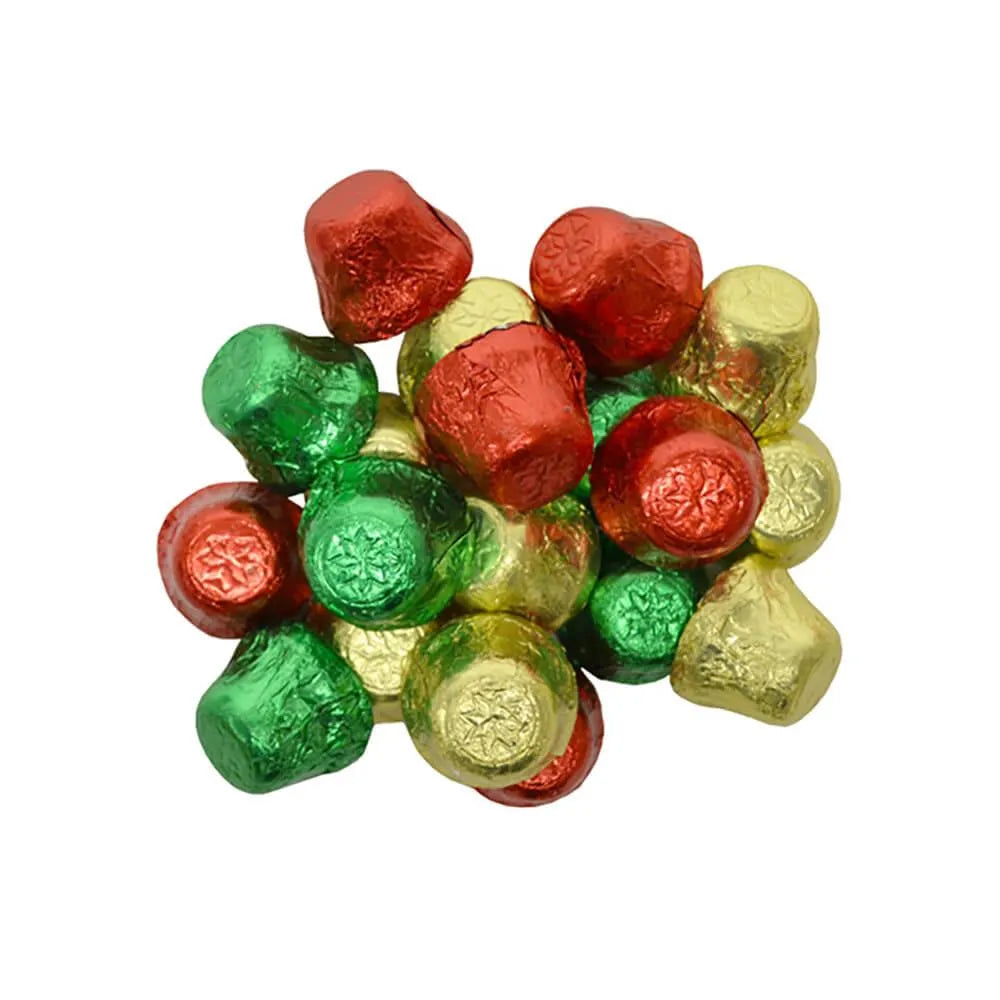 Palmer Christmas Foiled Milk Chocolate Bells: 5LB Bag