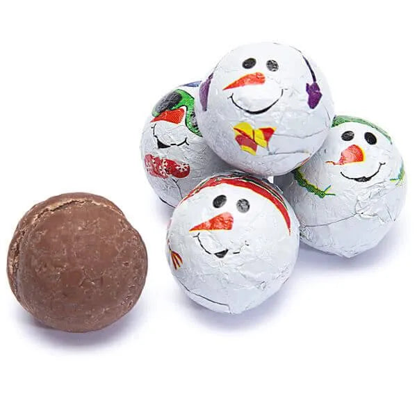 Palmer Cookies and Creme Foiled Snowmen: 4LB Bag