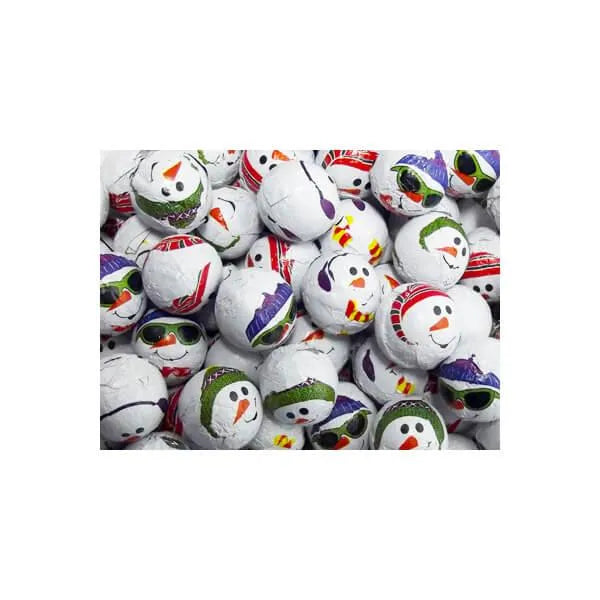 Palmer Cookies and Creme Foiled Snowmen: 4LB Bag