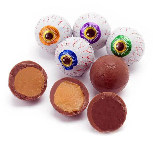 Palmer Creepy Peepers Filled Chocolate Eyeballs: 86-Piece Bag