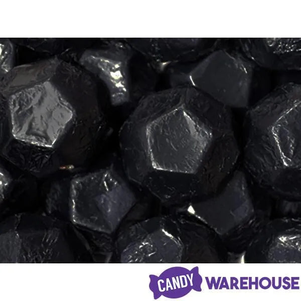 Palmer Foiled Double Crisp Chocolate Black Coal Candy: 4LB Bag