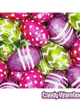 Palmer Foiled Hollow Chocolate Easter Eggs: 4LB Bag