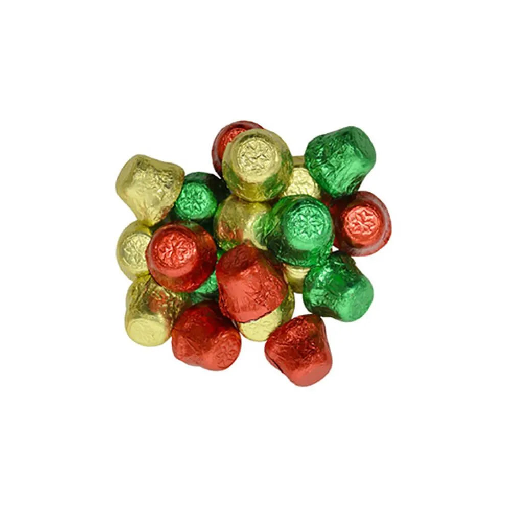 Palmer Foiled Mint Chocolate Bells Candy: 5LB Bag