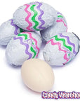 Palmer Foiled White Chocolate Easter Eggs: 5LB Bag