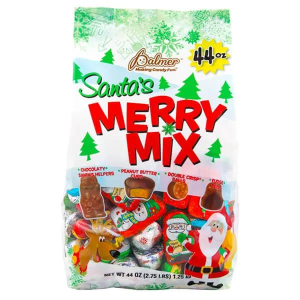 Palmer Santa's Merry Mix of Chocolate Candy: 2.75LB Bag