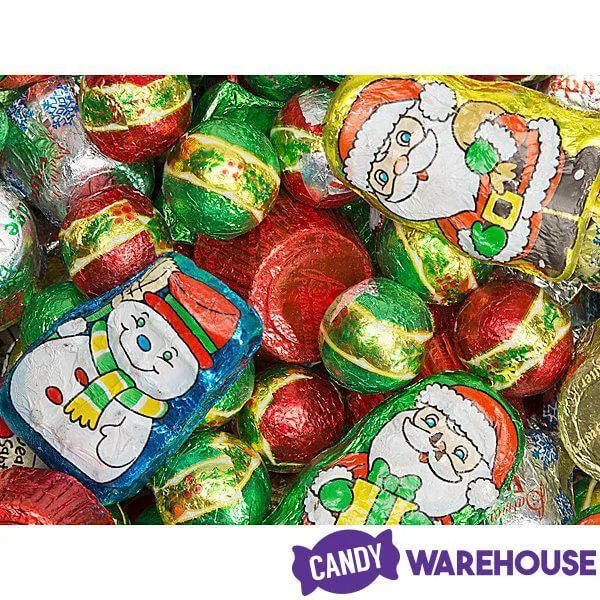 Palmer Santa's Merry Mix of Chocolate Candy: 2.75LB Bag