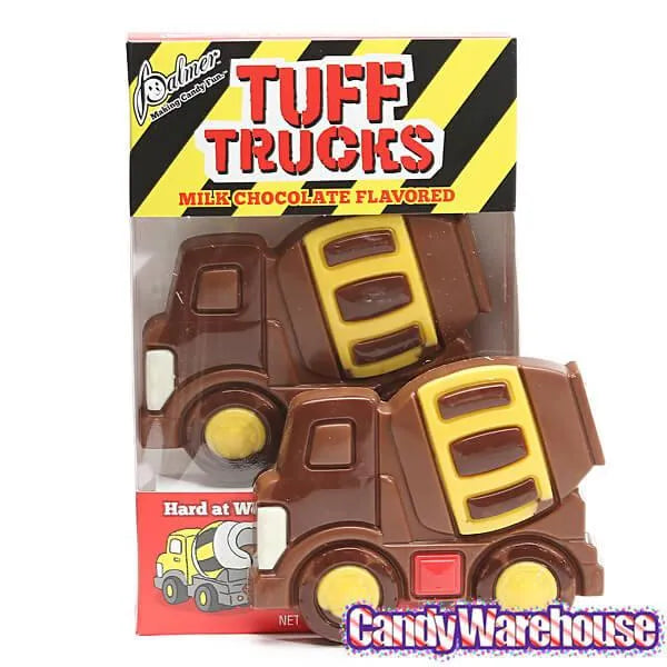 Palmer Tuff Trucks Chocolate Candy Construction Trucks Packs: 18-Piece Box