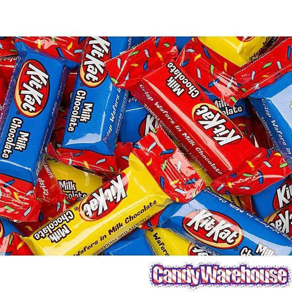 Party Kit Kat Minis Candy: 10-Ounce Bag