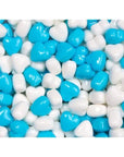 Pastel Blue & White Candy Hearts: 10-Ounce Bag