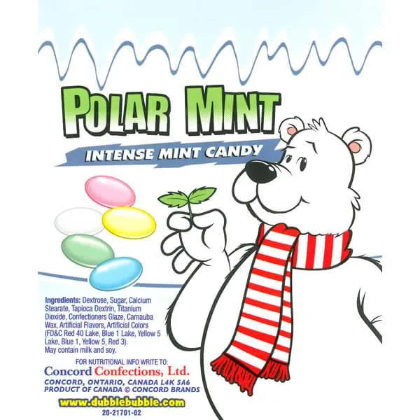 Pastel Polar Mints Candy: 5LB Bag