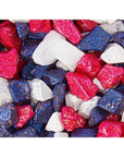 Patriotic USA Chocolate Rocks Candy: 1LB Bag