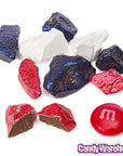 Patriotic USA Chocolate Rocks Candy: 1LB Bag