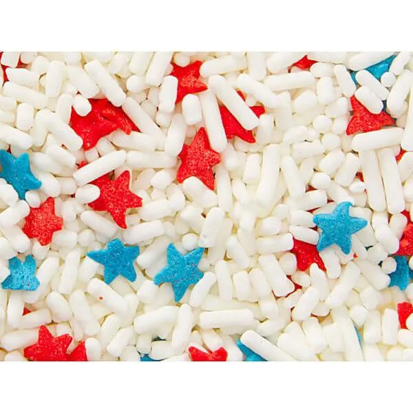 Patriotic USA Mix Sprinkles: 2.5-Ounce Bottle