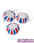 Patriotic USA Peppermint Starlight Mints Candy: 5LB Bag