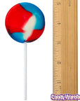 Patriotic USA Swirl Pops: 12-Piece Box