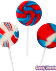 Patriotic USA Swirl Pops: 12-Piece Box