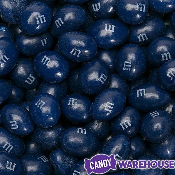 Peanut M&M's Milk Chocolate Candy - Dark Blue: 10-Ounce Bag