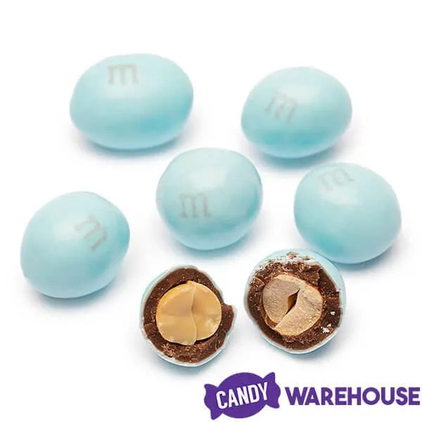 Peanut M&M's Milk Chocolate Candy - Light Blue: 10-Ounce Bag