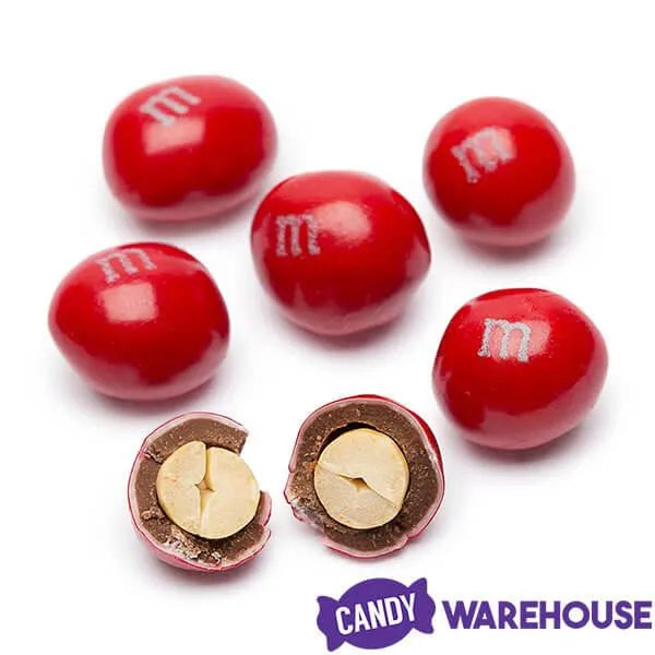 Peanut M&M's Milk Chocolate Candy - Red: 10-Ounce Bag