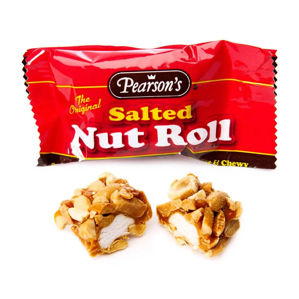 Pearson's Bite Size Salted Nut Rolls: 5LB Bag