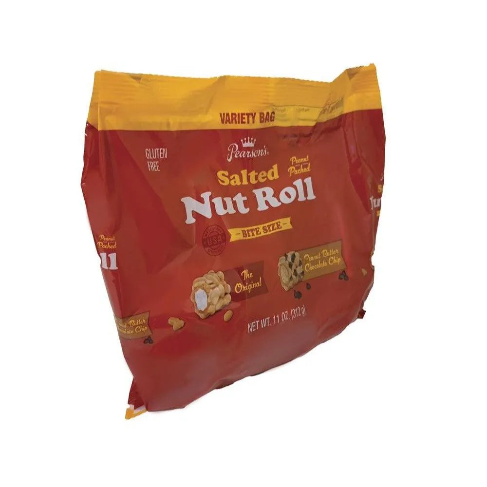 Pearson's Bite Size Salted Nut Rolls Variety: 22-Piece Bag