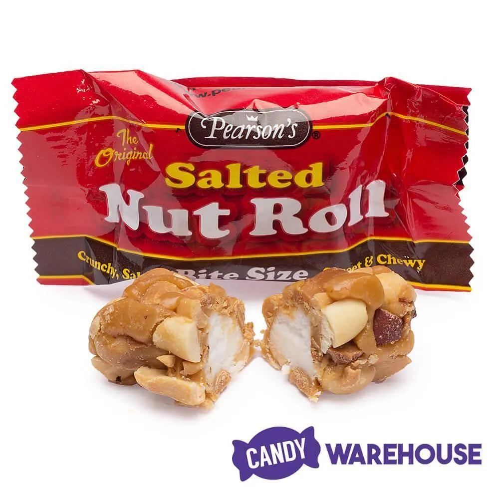 Pearson's Bite Size Salted Nut Rolls Variety: 22-Piece Bag