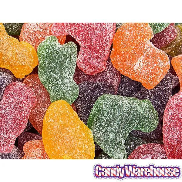 Pectin Sour Chicks & Bunnies Candy: 2LB Bag